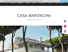 Tablet Screenshot of casabaroncini.it